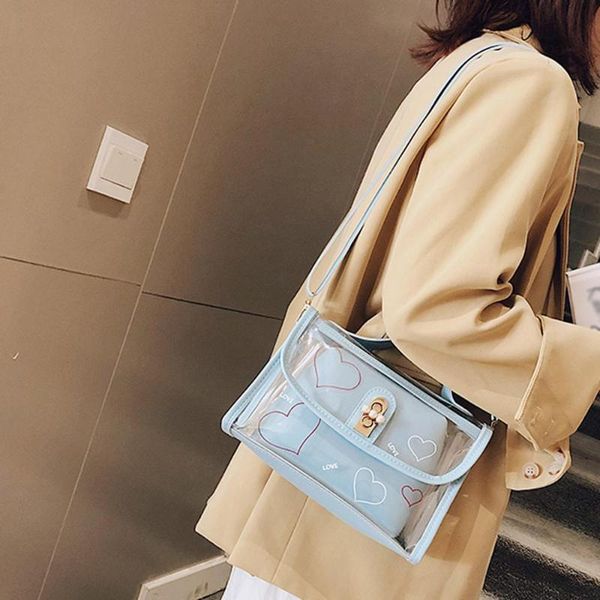 women's fashion clear transparent summer candy small luxury woman square bags female jelly bag wild shoulder bag bolsa feminina
women's fashion clear transparent summer candy small luxury woman square bags female jelly bag wild shoulder bag bolsa feminina