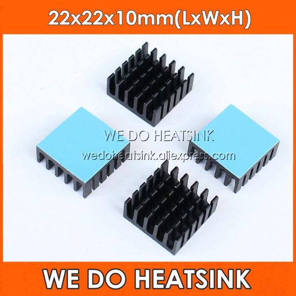 fans & coolings we do heatsink 22x22x10mm radiator heat sink cooler with tape black anodized for cpu and metal ceramic bga packages pc
fans & coolings we do heatsink 22x22x10mm radiator heat sink cooler with tape black anodized for cpu and metal ceramic bga packages pc