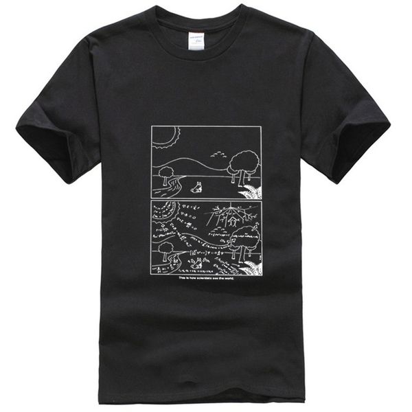 how scientists see the world men's t shirt science physics geek mathematics equation nerd fun tee shirt short sleeve t-shirts
how scientists see the world men's t shirt science physics geek mathematics equation nerd fun tee shirt short sleeve t-shirts