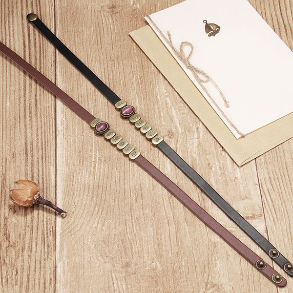 женщина кожа opal простой изысканный ручной catenary для человека vintage сплава письмо punk11, Golden;silver
женщина кожа opal простой изысканный ручной catenary для человека vintage сплава письмо punk11, Golden;silver