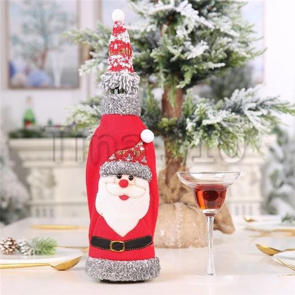 christmas grey flannelette with cap red wine bottle cover red wine bag champagne decoration t3i5487
christmas grey flannelette with cap red wine bottle cover red wine bag champagne decoration t3i5487