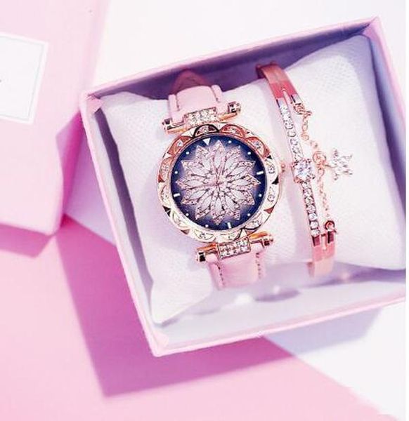 women watches set starry sky ladies bracelet watch casual leather sports quartz wristwatch clock
women watches set starry sky ladies bracelet watch casual leather sports quartz wristwatch clock