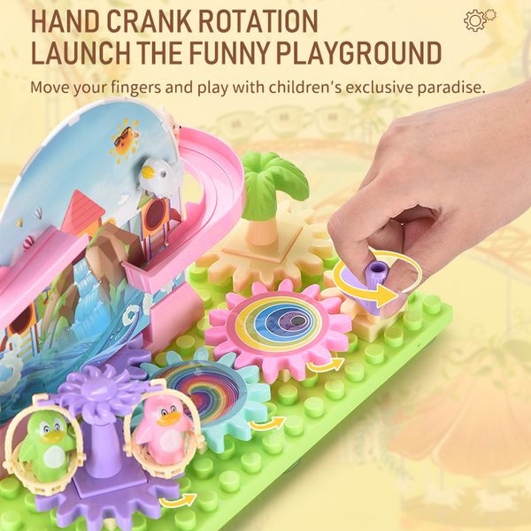 colorful hand crank rotation building blocks kid building block playground toys baby kid early educational rail toys gifts
colorful hand crank rotation building blocks kid building block playground toys baby kid early educational rail toys gifts