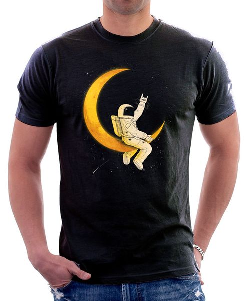 cotton casual brand spaceman man on the moon space rocket funny black cotton t-shirt o-neck short sleeves
cotton casual brand spaceman man on the moon space rocket funny black cotton t-shirt o-neck short sleeves