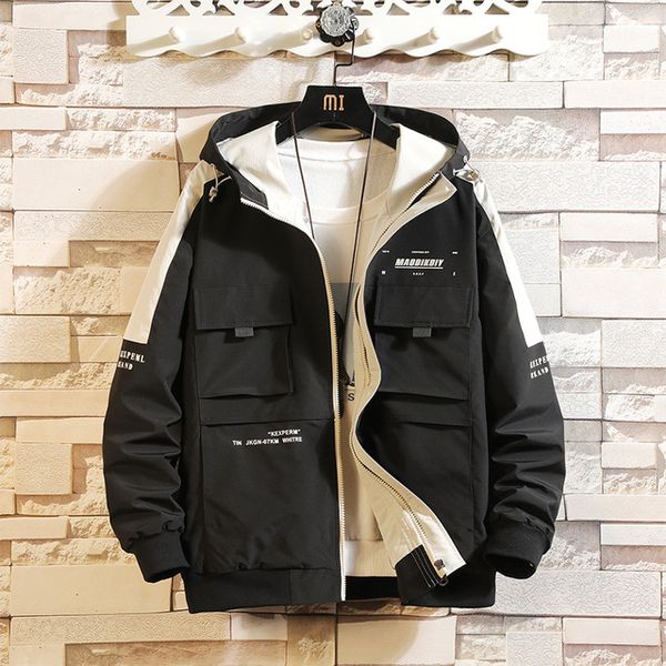 pocket white black 2020 spring autumn jacket men's streetwear bomber clothes plus asian oversize m-5xl bv04, Black;brown
pocket white black 2020 spring autumn jacket men's streetwear bomber clothes plus asian oversize m-5xl bv04, Black;brown