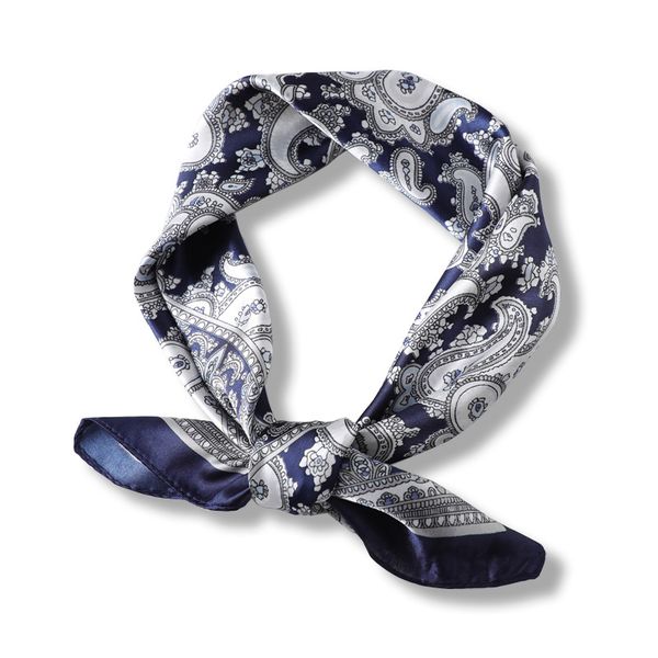scarves lady square silk print scarf girls hair tie band 60*60cm decorative neckerchief women elegant handkerchief headscarf, Blue;gray
scarves lady square silk print scarf girls hair tie band 60*60cm decorative neckerchief women elegant handkerchief headscarf, Blue;gray