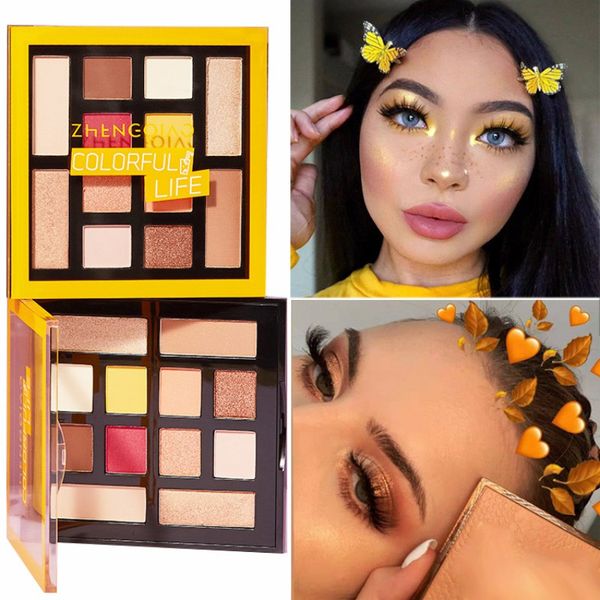 eye shadow 12 colors glitter eyeshadow pallete makeup metallic shiny cosmetics with brush powder long-lasting waterproof
eye shadow 12 colors glitter eyeshadow pallete makeup metallic shiny cosmetics with brush powder long-lasting waterproof