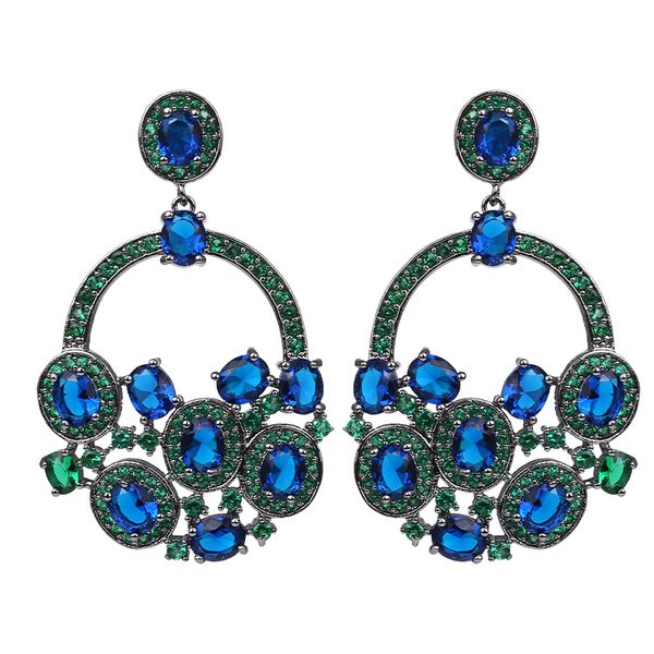dangle & chandelier luxury cz stone drop earrings pave shinning zircon jewelry for women wedding party earring xiumeiyizu brand, Silver
dangle & chandelier luxury cz stone drop earrings pave shinning zircon jewelry for women wedding party earring xiumeiyizu brand, Silver