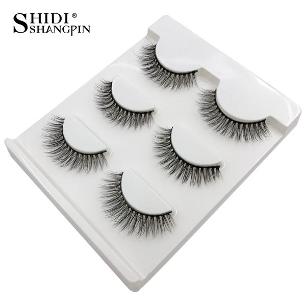 false eyelashes shidishangpin 3 pairs 3d mink lashes natural hand made beauty thick long fake eye
false eyelashes shidishangpin 3 pairs 3d mink lashes natural hand made beauty thick long fake eye