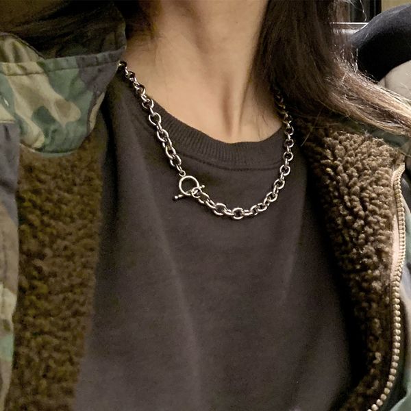 chains necklace/choker/punk boho hip hop chain men women stainless steel long necklace fashion brake rock jewelry custom gothic, Silver
chains necklace/choker/punk boho hip hop chain men women stainless steel long necklace fashion brake rock jewelry custom gothic, Silver