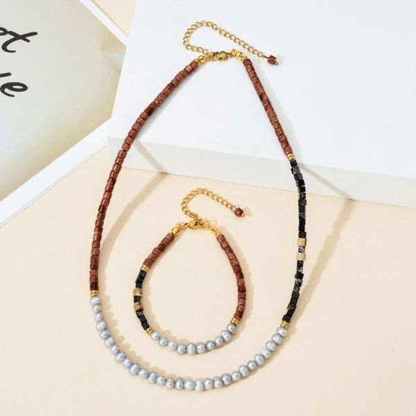 chokers luxury square beads beaded choker women fashion neck jewellery natural pearl necklace clothes accessories party gifts boho, Golden;silver
chokers luxury square beads beaded choker women fashion neck jewellery natural pearl necklace clothes accessories party gifts boho, Golden;silver