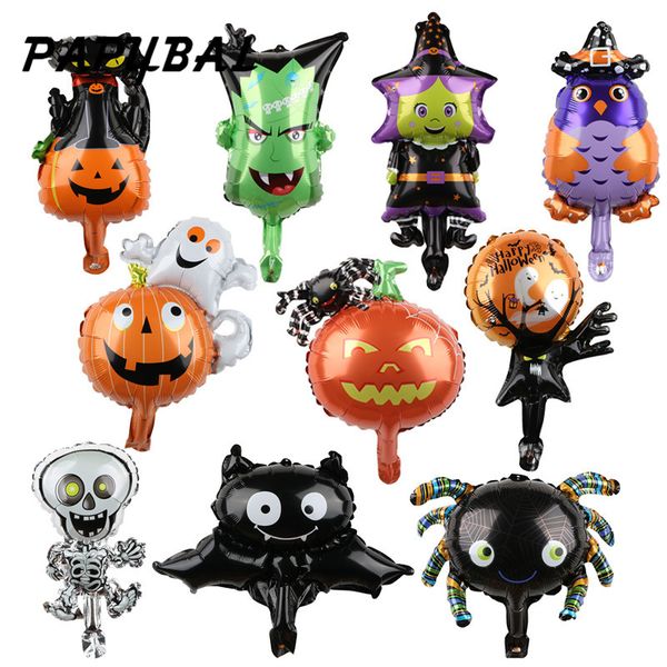 50 mini halloween pumpkin ghost balloon decoration spider aluminum foil balloon inflatable toy bat ball halloween party supplies
50 mini halloween pumpkin ghost balloon decoration spider aluminum foil balloon inflatable toy bat ball halloween party supplies