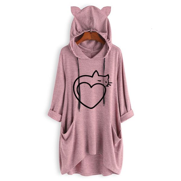 kawaii длинных рукавов женщина толстовка с cat ear девушка cat печать крупногабаритного tracksuit женской осени пуловер толстовка блузка top, Black
kawaii длинных рукавов женщина толстовка с cat ear девушка cat печать крупногабаритного tracksuit женской осени пуловер толстовка блузка top, Black