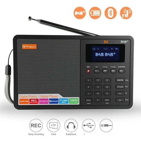 bluetooth speaker rechargeable portable gtmedia d1 radio receiver fmstereo/ rds dab radio support tf card rds player music files
bluetooth speaker rechargeable portable gtmedia d1 radio receiver fmstereo/ rds dab radio support tf card rds player music files