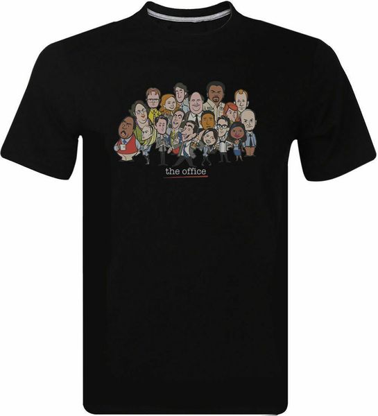новый американский офис cartoon группа t-shirt сша размер em1 подарка дня рождения tee shirt
новый американский офис cartoon группа t-shirt сша размер em1 подарка дня рождения tee shirt
