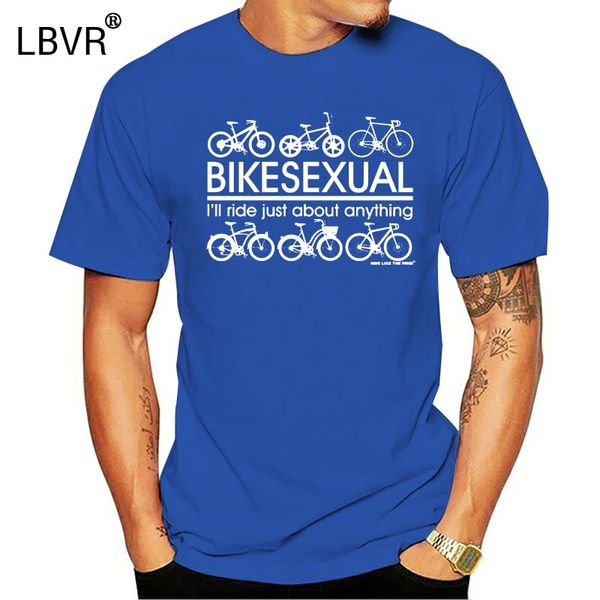 cycling t-shirt funny novelty mens tee tshirt - bikesexual men women tee shirt