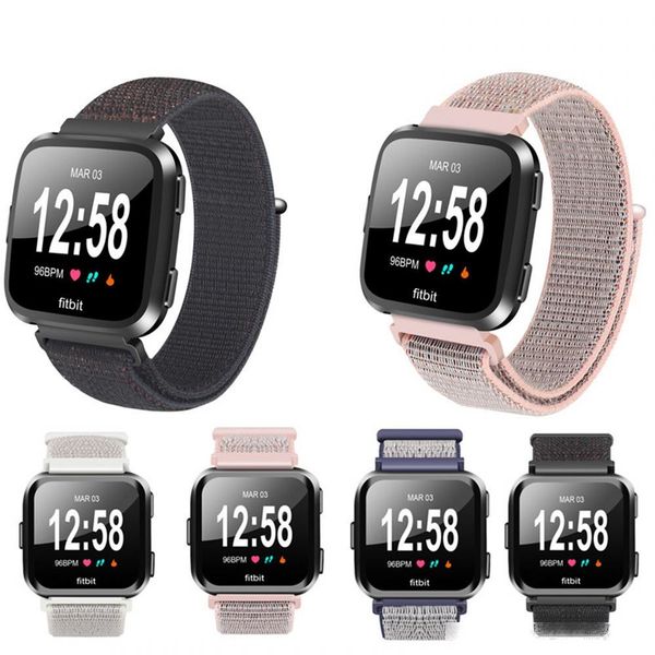for fitbit versa band nylon loop with hook adjustable fastener wrist strap for fitbit versa strap smart fitness sport watch 2018
for fitbit versa band nylon loop with hook adjustable fastener wrist strap for fitbit versa strap smart fitness sport watch 2018