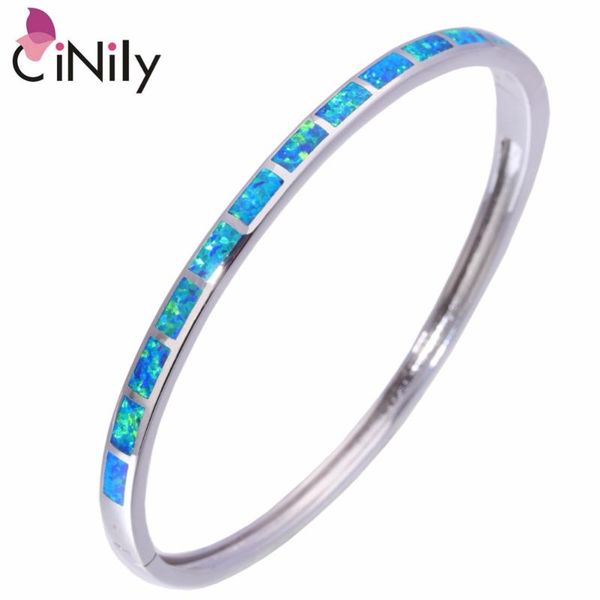cinily created orange blue fire opal silver plated wholesale for women jewelry christmas gift bangle bracelet 7 5/8" os637, Black
cinily created orange blue fire opal silver plated wholesale for women jewelry christmas gift bangle bracelet 7 5/8" os637, Black
