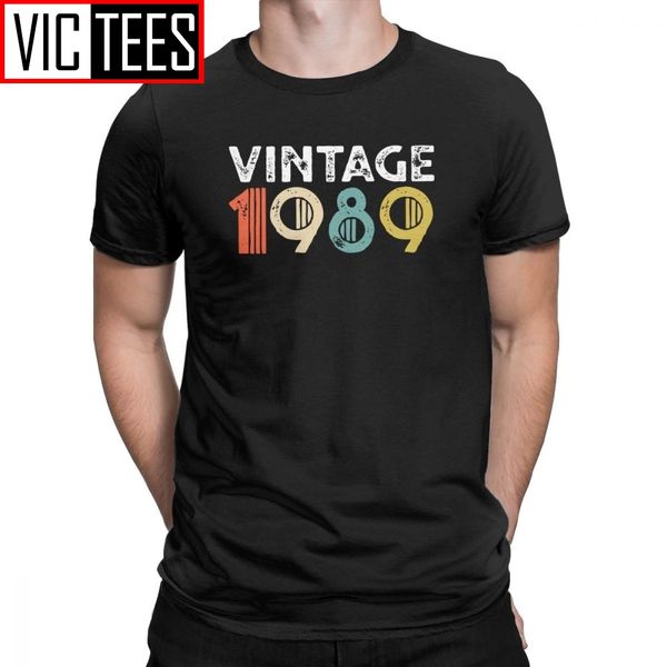 vintage 1989 29th birthday t-shirts vintage anniversary men t shirts for men original tee shirt 100% cotton o neck
vintage 1989 29th birthday t-shirts vintage anniversary men t shirts for men original tee shirt 100% cotton o neck
