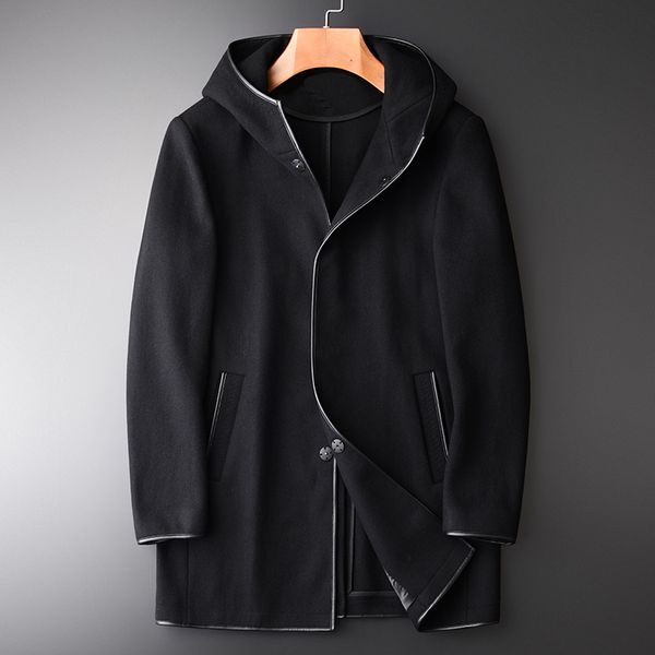 medium-length men wool trench autumn winter hooded mens jackets and coats luxury black slim fit brand man clothes 4xl
medium-length men wool trench autumn winter hooded mens jackets and coats luxury black slim fit brand man clothes 4xl
