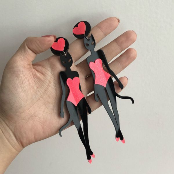 dangle & chandelier 2021 fashion acrylic earrings korea trendy exaggerated long for women bikini cat lady large earring wholesale, Silver
dangle & chandelier 2021 fashion acrylic earrings korea trendy exaggerated long for women bikini cat lady large earring wholesale, Silver