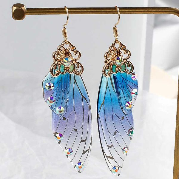 aensoa trendy blue butterfly wing earrings for women 2020 fahion fairy tale cicada resin rhinestone earrings jewelry new, Silver
aensoa trendy blue butterfly wing earrings for women 2020 fahion fairy tale cicada resin rhinestone earrings jewelry new, Silver