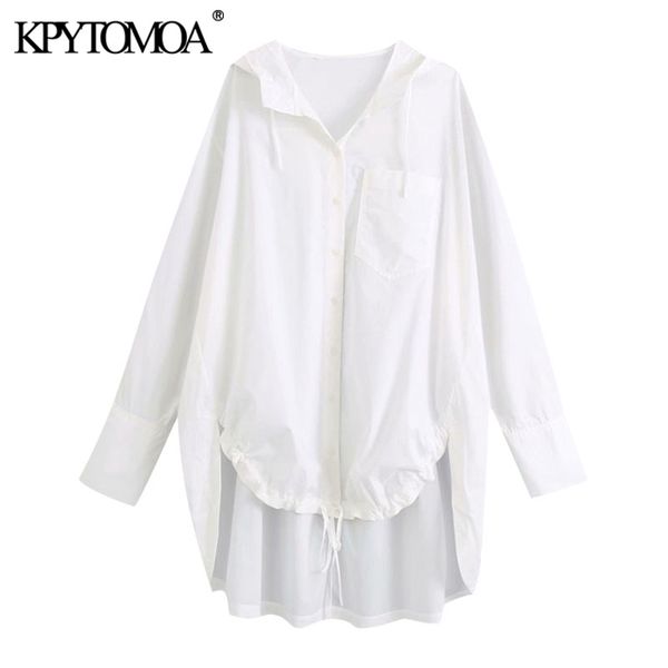 kpytomoa women 2020 fashion with drawstring hood loose asymmetric blouses vintage long sleeve side vents female shirts chic, White
kpytomoa women 2020 fashion with drawstring hood loose asymmetric blouses vintage long sleeve side vents female shirts chic, White