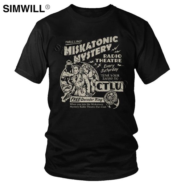 men miskatonic mystery radio theater t shirt fashion thrilling lovecraft call of cthulhu tee short sleeve cotton summer t-shirt
men miskatonic mystery radio theater t shirt fashion thrilling lovecraft call of cthulhu tee short sleeve cotton summer t-shirt