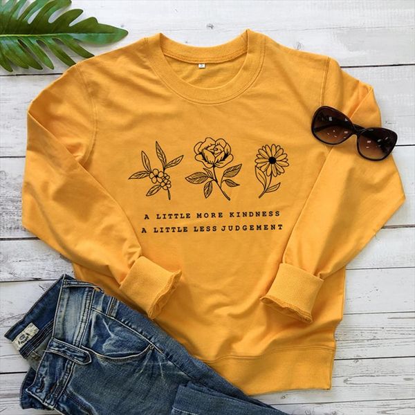 немного больше kindness a little less судный толстовка casual женщины графический цветок сохранить завод хлопок толстовки jumper tops, Black
немного больше kindness a little less судный толстовка casual женщины графический цветок сохранить завод хлопок толстовки jumper tops, Black