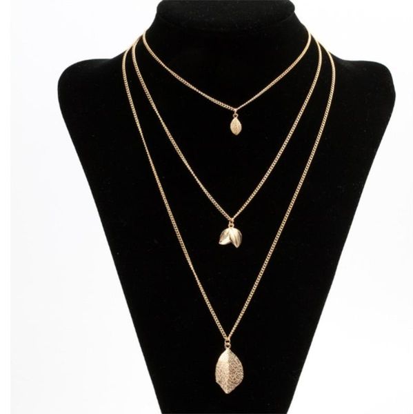 chains european and american multi-layer necklace sweater chain leaf pendant women jewelry, Silver
chains european and american multi-layer necklace sweater chain leaf pendant women jewelry, Silver