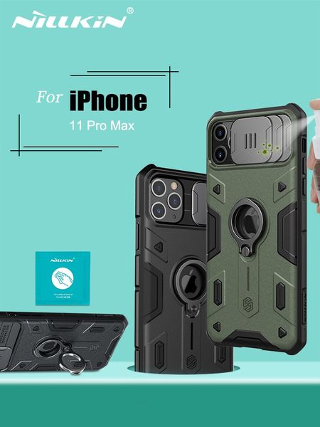 for iphone 11 pro max case ring phone stand holder nillkin camshield armor case cover with camera protection drop shipping
for iphone 11 pro max case ring phone stand holder nillkin camshield armor case cover with camera protection drop shipping