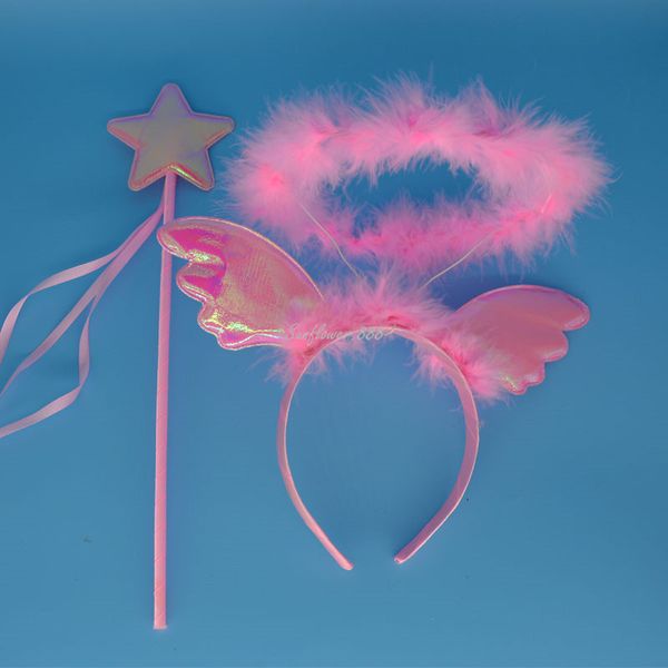 hair accessories angel halo head magic sticks wand cosplay party halloween christmas headbands for women girls band, Slivery;white
hair accessories angel halo head magic sticks wand cosplay party halloween christmas headbands for women girls band, Slivery;white