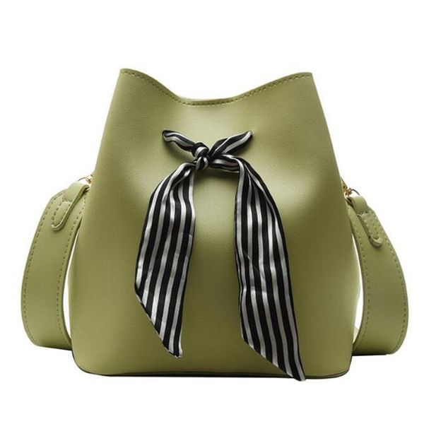 women's scarf bucket bag pu leather messenger bag ladies single shoulder mother travel handbag green
women's scarf bucket bag pu leather messenger bag ladies single shoulder mother travel handbag green