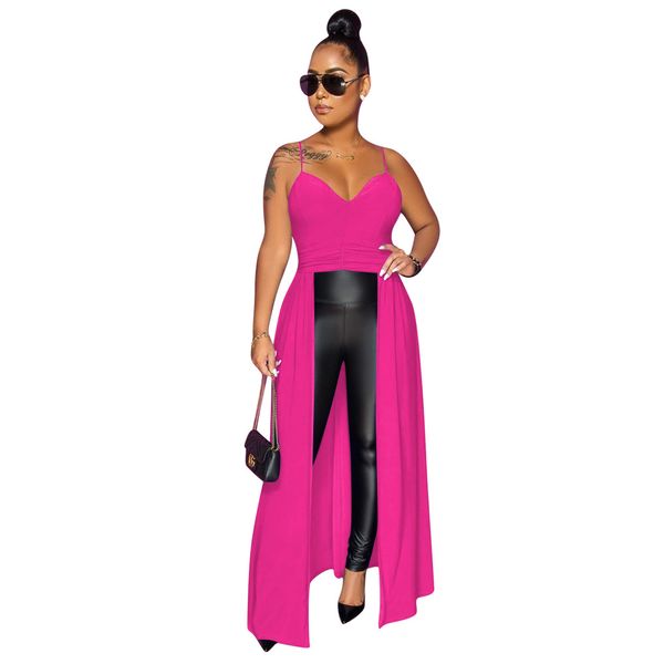womens designer luxury tshirt summer sleeveless v neck solid color short front long back tees fashion casual female, White
womens designer luxury tshirt summer sleeveless v neck solid color short front long back tees fashion casual female, White