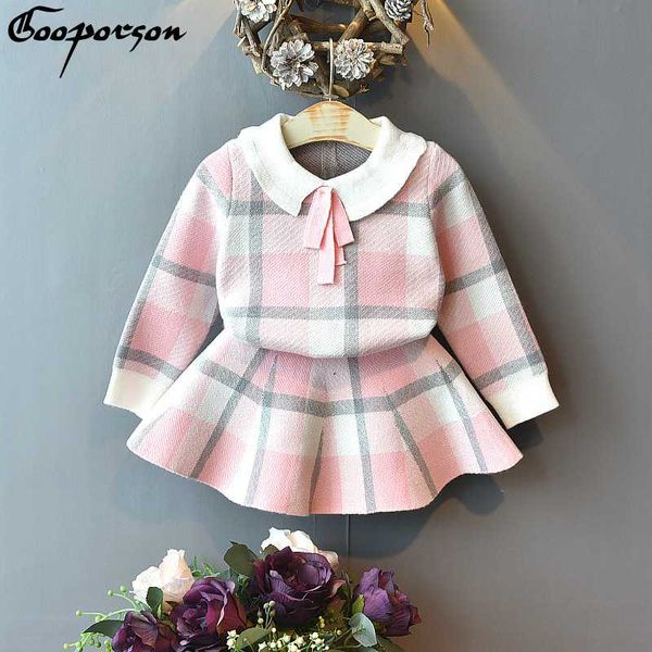 toddler girls winter knitted clothes set christmas outfits kids girl plaid sweater&skirt fall girl clothing set children costume, White
toddler girls winter knitted clothes set christmas outfits kids girl plaid sweater&skirt fall girl clothing set children costume, White
