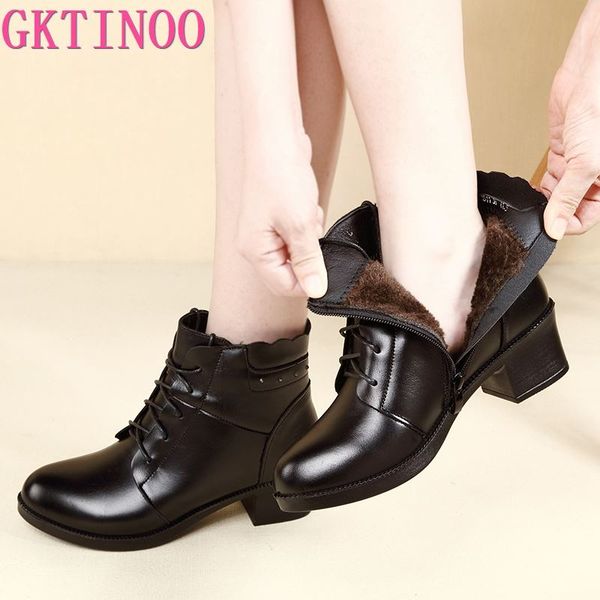 gktinoo comfortable soft genuine leather winter boots 2020 women ankle boots casual high heels shoes female snow, Black
gktinoo comfortable soft genuine leather winter boots 2020 women ankle boots casual high heels shoes female snow, Black