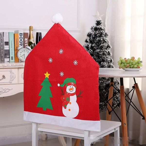 santa claus elk snowman chair cover christmas dinner table party red hat chair back covers xmas decoration
santa claus elk snowman chair cover christmas dinner table party red hat chair back covers xmas decoration