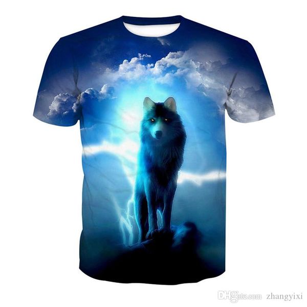 Wholesale Free Shipping Women Men Unisex Night Wolf 3d Transfer Printing Casual T shirt Tees Tops 6XL
Wholesale Free Shipping Women Men Unisex Night Wolf 3d Transfer Printing Casual T shirt Tees Tops 6XL
