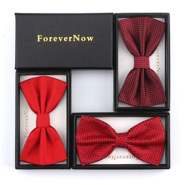 2020 new fashion men's bow ties for wedding double fabric red wine red bowtie banquet anniversary butterfly tie with gift box, Black;gray
2020 new fashion men's bow ties for wedding double fabric red wine red bowtie banquet anniversary butterfly tie with gift box, Black;gray