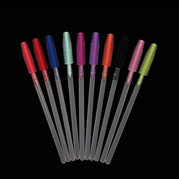 makeup brushes 50pcs/pack silicone disposable mascara wands accessories eyelashes brush lengthen volumize make up tools
makeup brushes 50pcs/pack silicone disposable mascara wands accessories eyelashes brush lengthen volumize make up tools