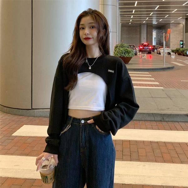 2020 autumn design sense irregular semicircular loose short woolen long sleeve tide 21393 2020 autumn design sense irregular semicircular sw, Black
2020 autumn design sense irregular semicircular loose short woolen long sleeve tide 21393 2020 autumn design sense irregular semicircular sw, Black