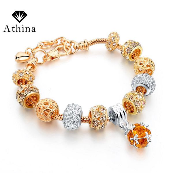 charm bracelets 2021 gold chain for women round & bangles luxury diy jewelry pulseira masculina sbr160011, Golden;silver
charm bracelets 2021 gold chain for women round & bangles luxury diy jewelry pulseira masculina sbr160011, Golden;silver