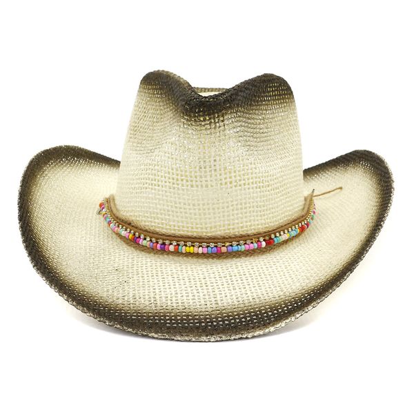 black spray paint women paper straw cowboy hats summer ladies wide brim beach sun cap panama jazz holiday sunscreen cap, Blue;gray
black spray paint women paper straw cowboy hats summer ladies wide brim beach sun cap panama jazz holiday sunscreen cap, Blue;gray
