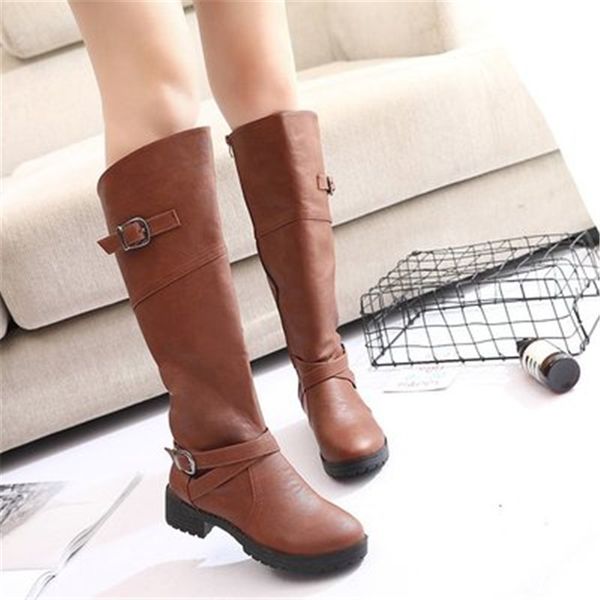 new spring autumn knee high boots womens long boots high heels side zipper female shoes black brown green large size 35-43
new spring autumn knee high boots womens long boots high heels side zipper female shoes black brown green large size 35-43
