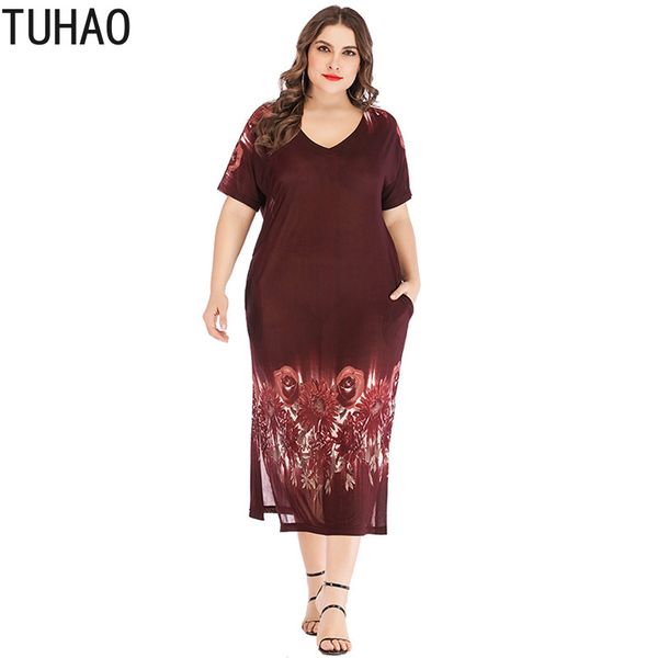 summer dress 6xl plus size v-neck short sleeve print dresses high waist elegant long dresses tz9102, Black;gray
summer dress 6xl plus size v-neck short sleeve print dresses high waist elegant long dresses tz9102, Black;gray