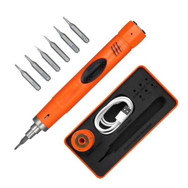 precision mini screwdriver set pen type cordless electric screwdriver with 6pcs bits adjustable torque for mobile phone repair
precision mini screwdriver set pen type cordless electric screwdriver with 6pcs bits adjustable torque for mobile phone repair