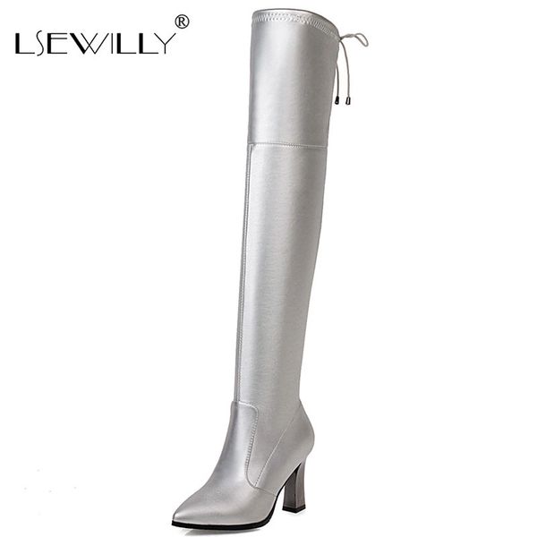 boots lsewilly 2021 arrive over the knee women pointed toe lace up autumn winter high heels party prom shoes woman, Black
boots lsewilly 2021 arrive over the knee women pointed toe lace up autumn winter high heels party prom shoes woman, Black