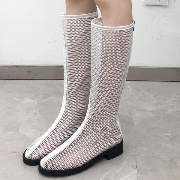 boots femme nouvelle arrival mesh breathable casual long booties woman summer boots ladies knee high for thin legs#g3, Black
boots femme nouvelle arrival mesh breathable casual long booties woman summer boots ladies knee high for thin legs#g3, Black