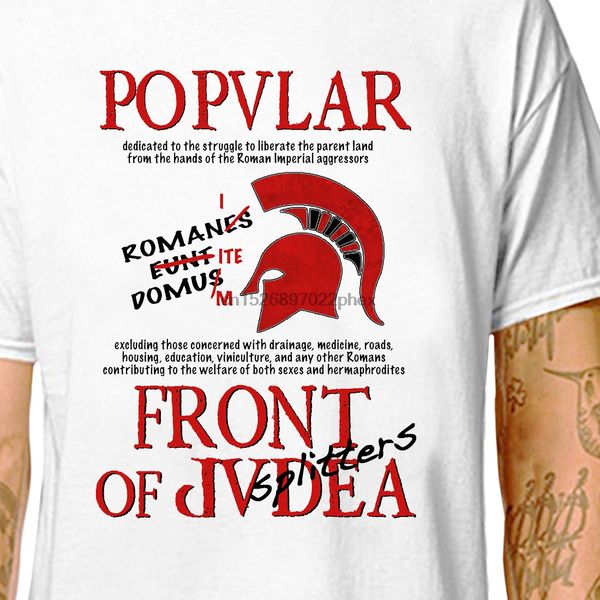 t-shirt monty python - romans go homemen's & women's tees in (lazycarrot) movie quote life of brian funny protest slogan
t-shirt monty python - romans go homemen's & women's tees in (lazycarrot) movie quote life of brian funny protest slogan