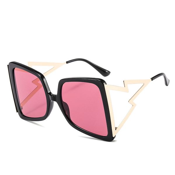 sunglasses unique oversized women sun glasses ladies black red shades metal large square for female men, White;black
sunglasses unique oversized women sun glasses ladies black red shades metal large square for female men, White;black